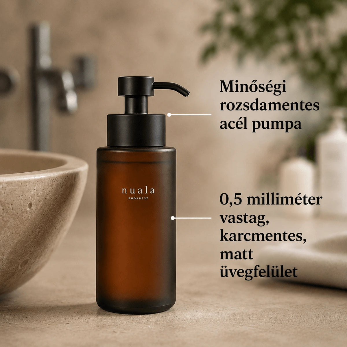 Nuala™ Újratölthető Tablettás Habszappan Szett
